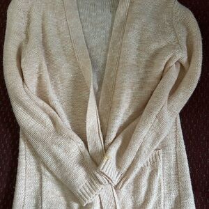 Forever 21 Cream Women's Cardigan